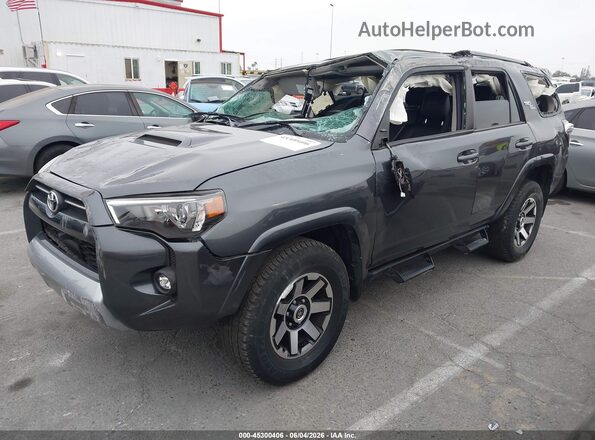 JTERU5JR2P6169154 2023 TOYOTA 4RUNNER Gray Przód lewy