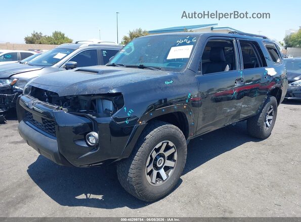 JTERU5JR2R6286364 2024 TOYOTA 4RUNNER Black Առջևի ձախ երեք քառորդ տեսարան