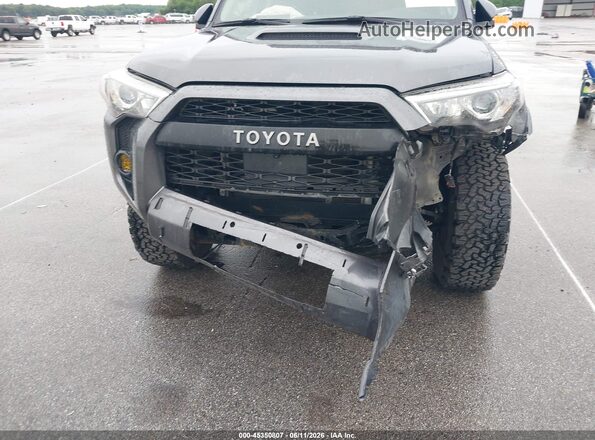 JTERU5JR3M5894666 2021 TOYOTA 4RUNNER Gray Դիմացի տեսք
