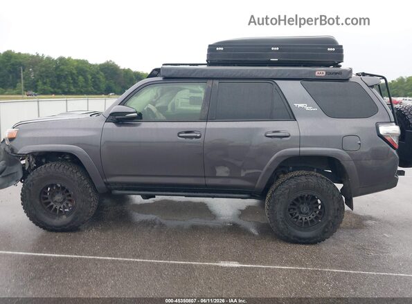 JTERU5JR3M5894666 2021 TOYOTA 4RUNNER Gray 