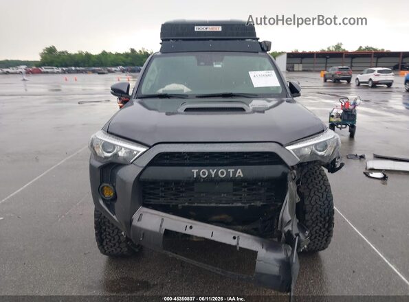 JTERU5JR3M5894666 2021 TOYOTA 4RUNNER Gray Սալոնի հետևի տեսք