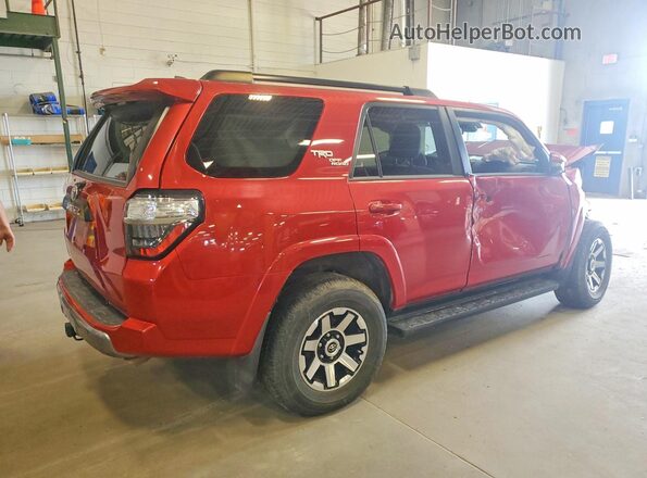 JTERU5JR3M5923194 2021 TOYOTA 4RUNNER Red 