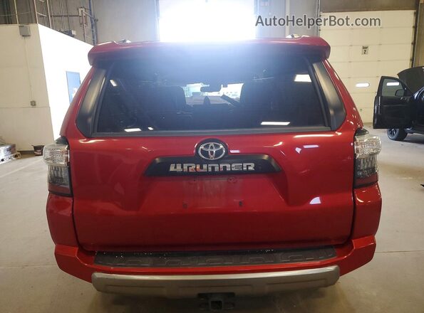 JTERU5JR3M5923194 2021 TOYOTA 4RUNNER Red 