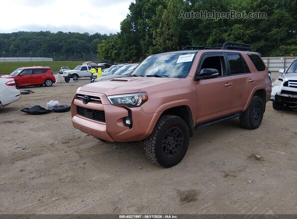 JTERU5JR3N5993604 2022 TOYOTA 4RUNNER Pink Vista tres cuartos delantera izquierda