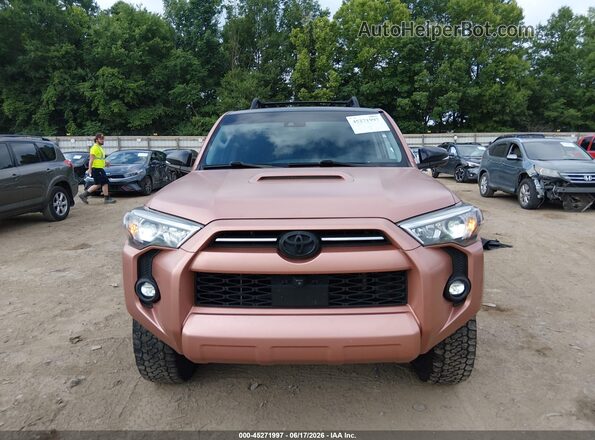 JTERU5JR3N5993604 2022 TOYOTA 4RUNNER Pink Vista del cuadro de instrumentos