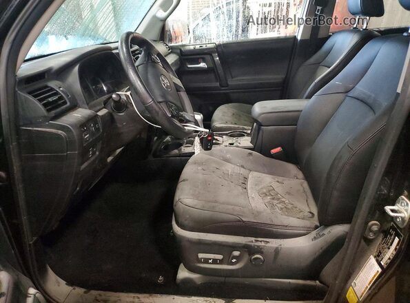 JTERU5JR3N6028252 2022 TOYOTA 4RUNNER Black Вид салону спереду