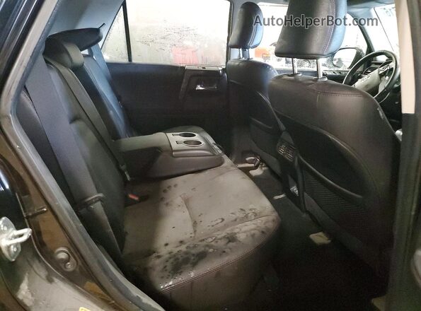 JTERU5JR3N6028252 2022 TOYOTA 4RUNNER Black Вид задньої частини салону
