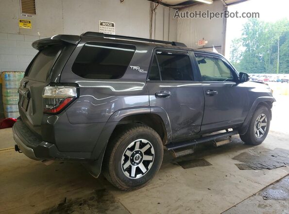 JTERU5JR4M5887984 2021 TOYOTA 4RUNNER Gray Trasero derecho