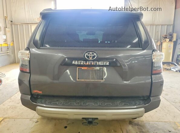 JTERU5JR4M5887984 2021 TOYOTA 4RUNNER Gray Vista trasera