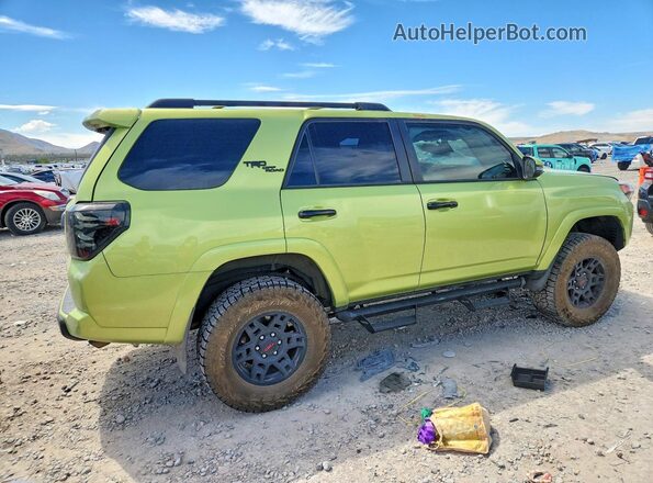 JTERU5JR4P6165462 2023 TOYOTA 4RUNNER Green Tył prawy