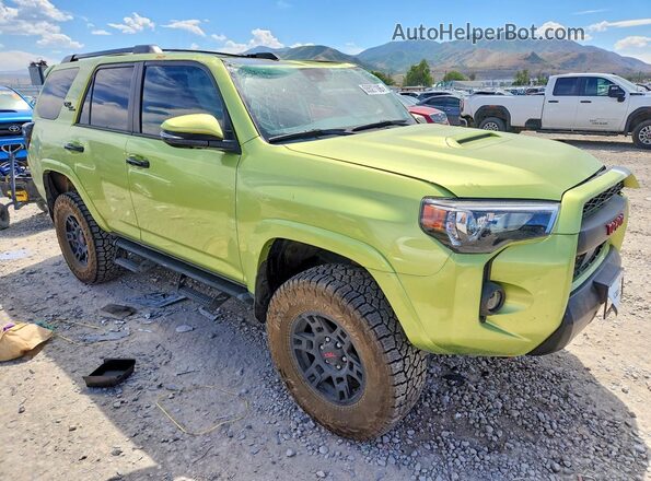 JTERU5JR4P6165462 2023 TOYOTA 4RUNNER Green Przód prawy