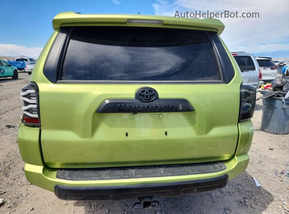 JTERU5JR4P6165462 2023 TOYOTA 4RUNNER Green Widok z tyłu