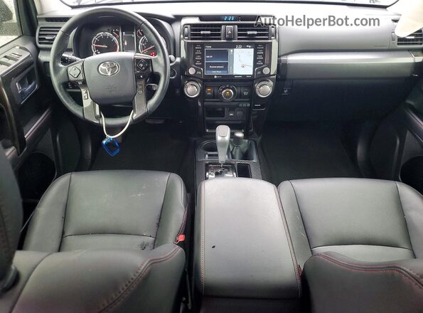JTERU5JR4P6197215 2023 TOYOTA 4RUNNER Black Dashboard view