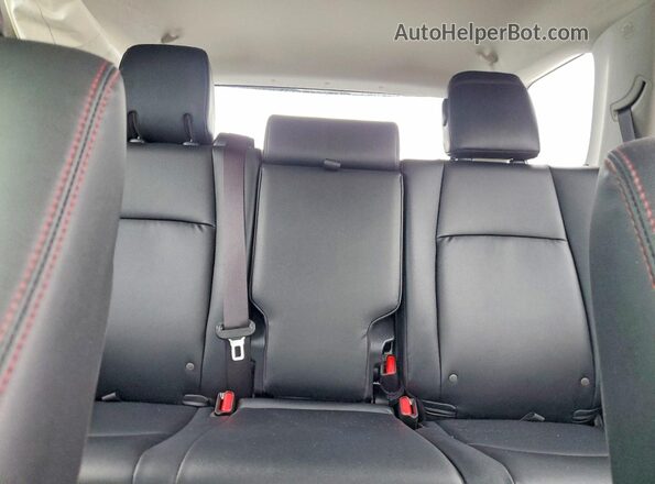 JTERU5JR4P6197215 2023 TOYOTA 4RUNNER Black Rear seats view