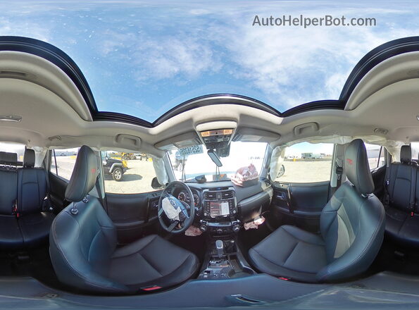 JTERU5JR4P6200730 2023 TOYOTA 4RUNNER Серый Панорамный вид салона 360°