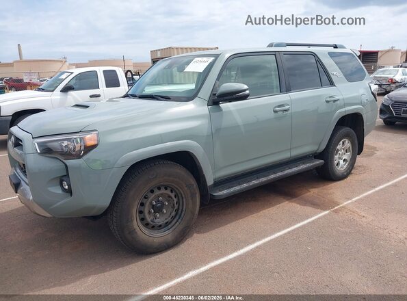 JTERU5JR5N6076657 2022 TOYOTA 4RUNNER Turquoise წინა მარცხენა ხედი სამი მეოთხედიდან