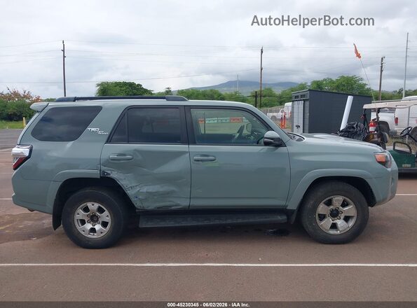 JTERU5JR5N6076657 2022 TOYOTA 4RUNNER Turquoise უკანა სალონის ხედი