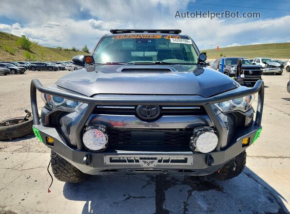 JTERU5JR7M5894265 2021 TOYOTA 4RUNNER Black Front view