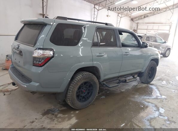 JTERU5JR7N6026844 2022 TOYOTA 4RUNNER Gray Задня права чверть