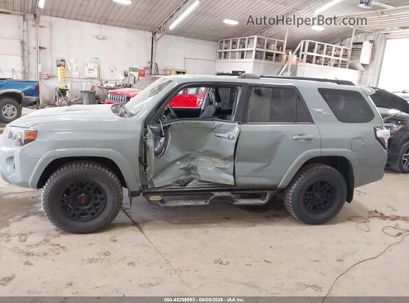JTERU5JR7N6026844 2022 TOYOTA 4RUNNER Gray Панорамний вид салону 360°