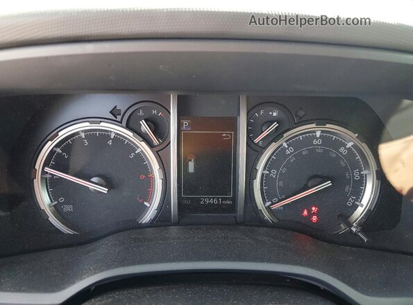 JTERU5JR7R6229416 2024 TOYOTA 4RUNNER Orange Instrument cluster view