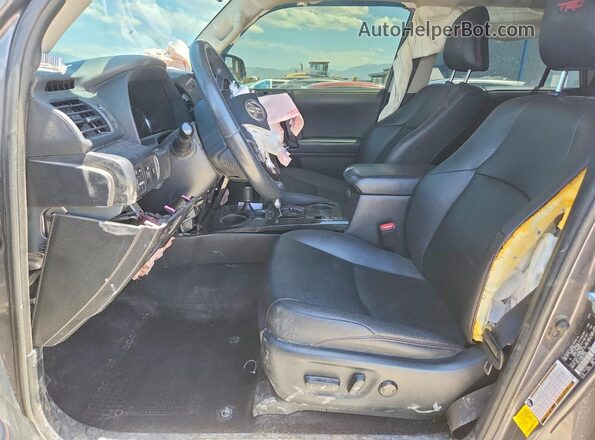 JTERU5JRXM5870686 2021 TOYOTA 4RUNNER Gray წინა სალონის ხედი