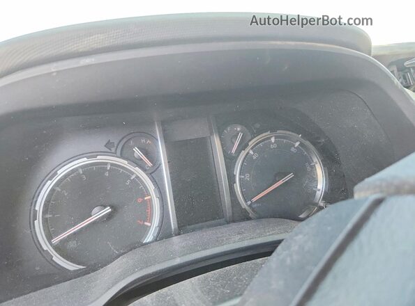 JTERU5JRXM5870686 2021 TOYOTA 4RUNNER Gray ხელსაწყოთა პანელის ხედი