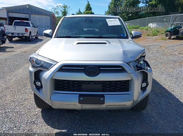 JTERU5JRXN6048840 2022 TOYOTA 4RUNNER Silver Вид щитка приладів