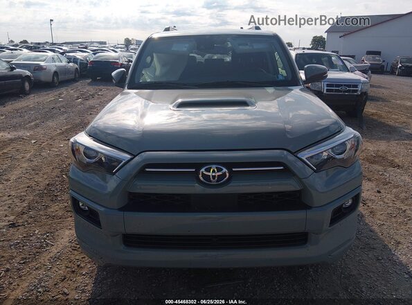 JTESU5JR0N5989995 2022 TOYOTA 4RUNNER Green Instrument cluster view