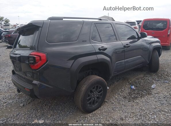 JTEVA5AR2S5006512 2025 TOYOTA 4RUNNER Gray Задня права чверть