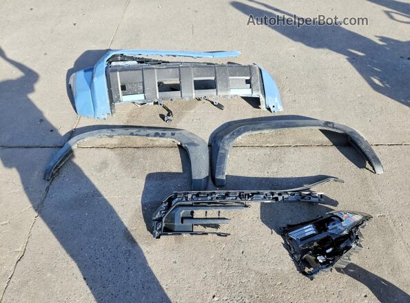 JTEVA5BR1S5040407 2025 TOYOTA 4RUNNER Blue Вид наклейки з VIN-кодом