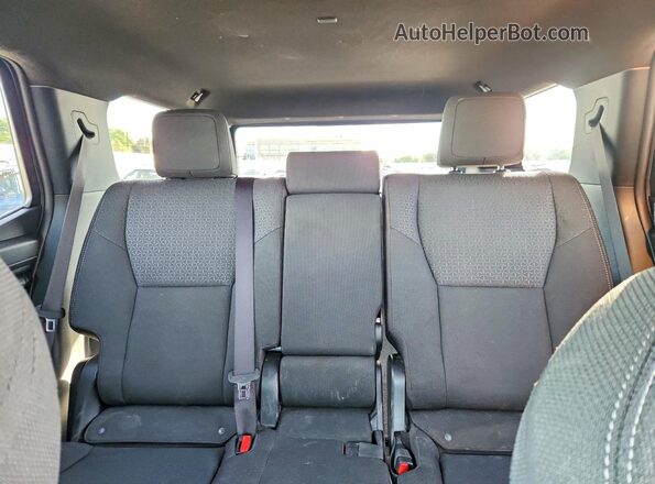 JTEVA5BR1S5040407 2025 TOYOTA 4RUNNER Blue Вид задніх сидінь