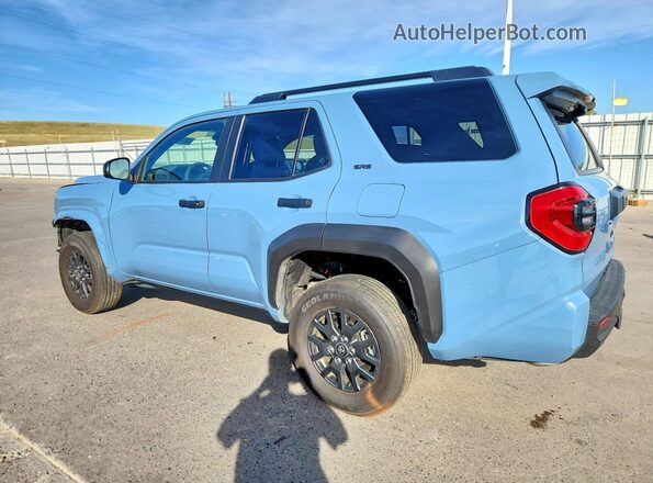 JTEVA5BR1S5040407 2025 TOYOTA 4RUNNER Blue Задня ліва чверть