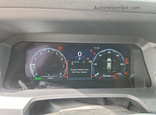 JTEVB5BR5S5017709 2025 TOYOTA 4RUNNER Brown Vista del cuadro de instrumentos
