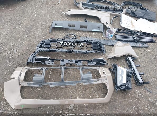 JTEVB5BR8S5024718 2025 TOYOTA 4RUNNER Beige Instrument cluster view