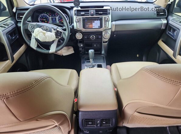 JTEZU5JR1J5187366 2018 TOYOTA 4RUNNER Black Widok deski rozdzielczej