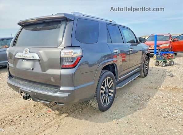 JTEZU5JR2G5131672 2016 TOYOTA 4RUNNER Серый Задняя правая четверть