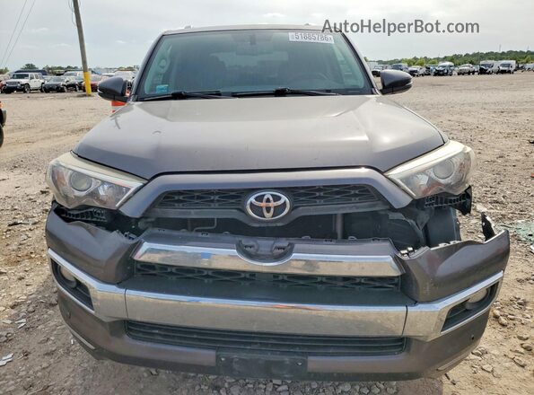 JTEZU5JR2G5131672 2016 TOYOTA 4RUNNER Серый Вид спереди