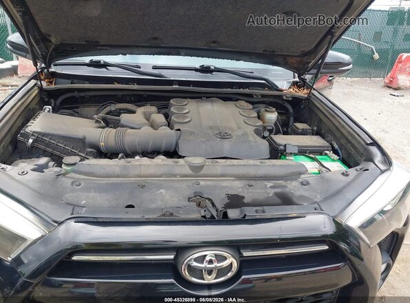 JTEZU5JR4L5216331 2020 TOYOTA 4RUNNER Black უკანა ხედი