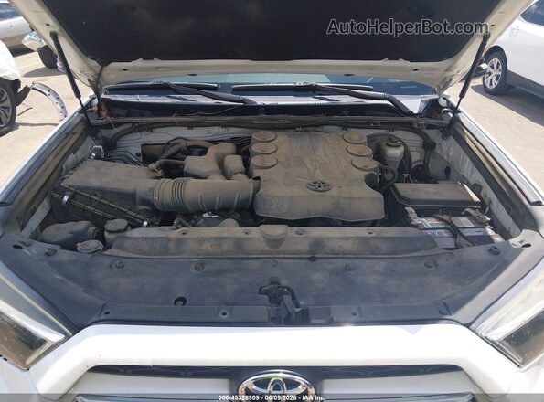 JTEZU5JR6G5126314 2016 TOYOTA 4RUNNER White Widok z tyłu
