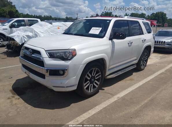 JTEZU5JR6G5126314 2016 TOYOTA 4RUNNER White Przód lewy