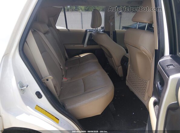 JTEZU5JR6G5126314 2016 TOYOTA 4RUNNER White Widok naklejki z numerem VIN