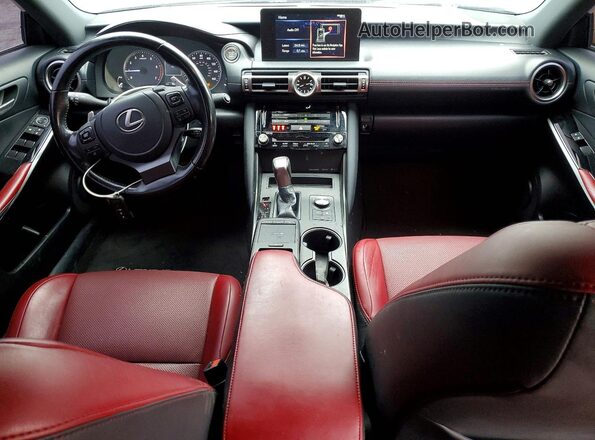 JTHAA1D20M5115160 2021 LEXUS IS Black წინა პანელის ხედი