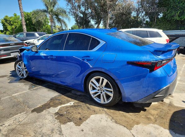 JTHAA1D28M5116413 2021 LEXUS IS Синий 