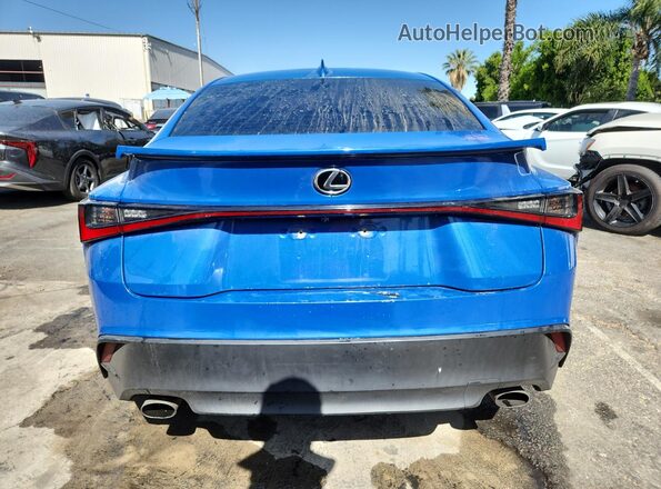 JTHAA1D28M5116413 2021 LEXUS IS Синий 