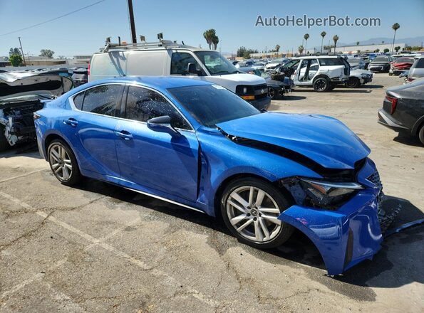 JTHAA1D28M5116413 2021 LEXUS IS Синий 
