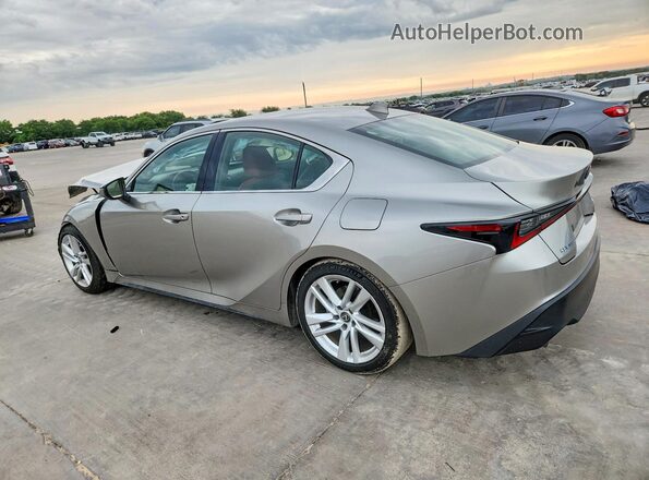 JTHAA1D29M5111575 2021 LEXUS IS Silver 