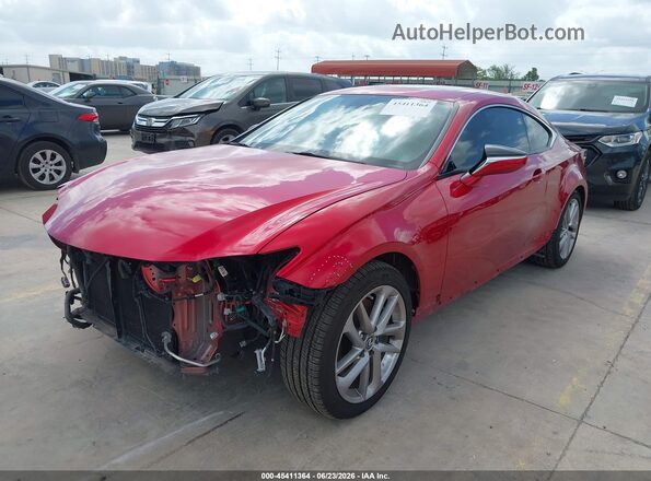 JTHAA5BC3M5011510 2021 LEXUS RC 300 Red Передня ліва чверть