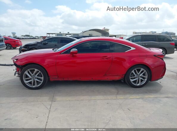 JTHAA5BC3M5011510 2021 LEXUS RC 300 Red 