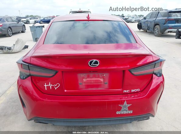 JTHAA5BC3M5011510 2021 LEXUS RC 300 Red 